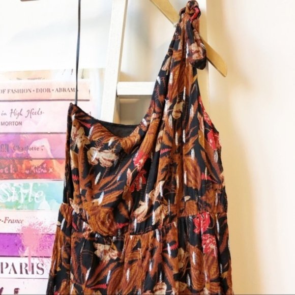 Anthropologie Maeve Kyoto Floral Jumpsuit Size 8 - Picture 3 of 8